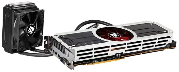   PowerColor Radeon R9 295X2 1018Mhz PCI-E 3.0 8192Mb 5000Mhz 1024 bit DVI HDCP (AXR9 295X2 8GBD5-M4D)  2