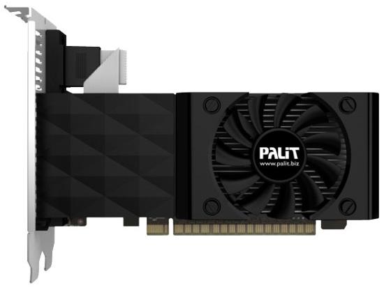   Palit GeForce GT 630 700Mhz PCI-E 2.0 1024Mb 1400Mhz 128 bit DVI HDMI HDCP (NEAT630DHD01-1070F)  2