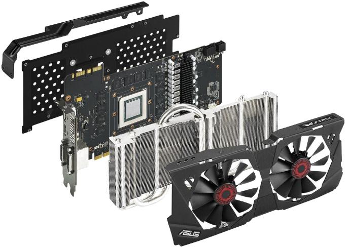   Asus GeForce GTX 780 889Mhz PCI-E 3.0 6144Mb 6008Mhz 384 bit 2xDVI HDMI HDCP (STRIX-GTX780-OC-6GD5)  3