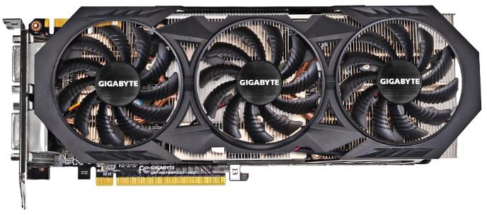   Gigabyte GeForce GTX 970 1114Mhz PCI-E 3.0 4096Mb 7000Mhz 256 bit 2xDVI HDMI HDCP (GV-N970WF3OC-4GD)  1