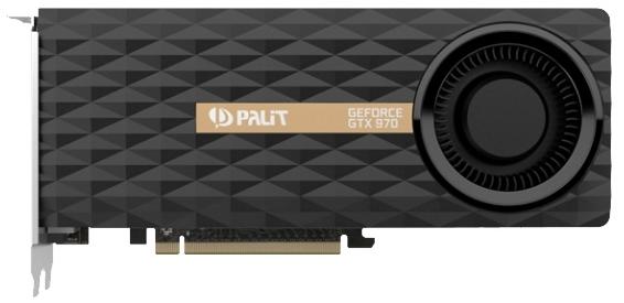   Palit GeForce GTX 970 1051Mhz PCI-E 3.0 4096Mb 7000Mhz 256 bit DVI Mini-HDMI HDCP (NE5X970014G2-2041F)  1