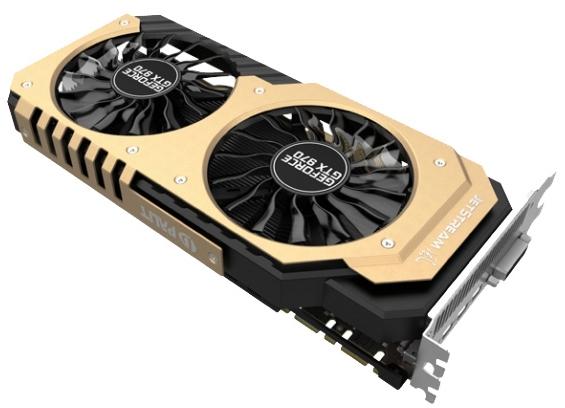   Palit GeForce GTX 970 1152Mhz PCI-E 3.0 4096Mb 7000Mhz 256 bit DVI Mini-HDMI HDCP (NE5X970H14G2-2041J)  3