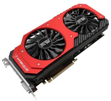   Palit GeForce GTX 980 1127Mhz PCI-E 3.0 4096Mb 7000Mhz 256 bit DVI Mini-HDMI HDCP (NE5X980014G2-2042J)  2