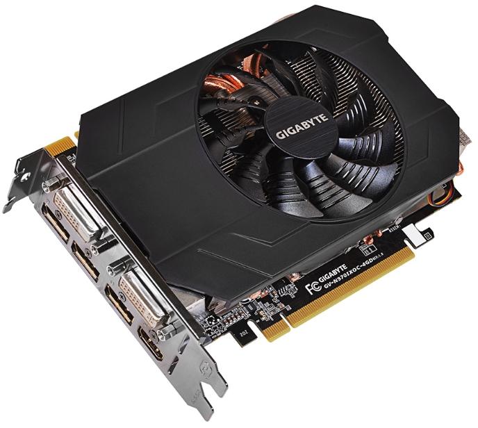   Gigabyte GeForce GTX 970 1076Mhz PCI-E 3.0 4096Mb 7000Mhz 256 bit 2xDVI HDMI HDCP (GV-N970IXOC-4GD)  2