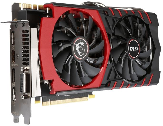   MSI GeForce GTX 980 1216Mhz PCI-E 3.0 4096Mb 7010Mhz 256 bit DVI HDMI HDCP (GTX 980 GAMING 4G)  2