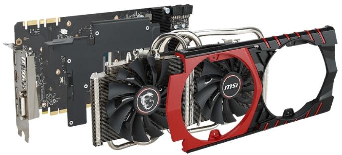   MSI GeForce GTX 980 1216Mhz PCI-E 3.0 4096Mb 7010Mhz 256 bit DVI HDMI HDCP (GTX 980 GAMING 4G)  3