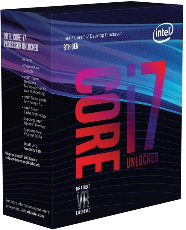   Intel Core i7-8700K (BX80684I78700K S R3QR)  2