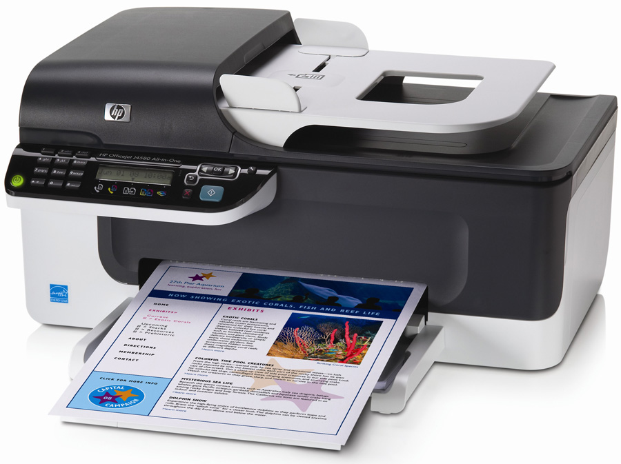   HP Officejet J4580 (CB780A)  2