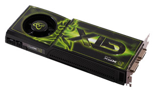   XFX GeForce GTX 260 666 Mhz PCI-E 2.0 896 Mb 2300 Mhz 448 bit 2xDVI TV HDCP YPrPb 216 (GX-260N-ADB(*))  2