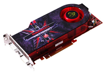   XFX Radeon HD 4890 875 Mhz PCI-E 2.0 1024 Mb 3900 Mhz 256 bit 2xDVI TV HDCP YPrPb (HD-489X-ZHE(*))  1