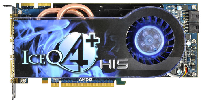   HIS Radeon HD 4870 750 Mhz PCI-E 2.0 512 Mb 3600 Mhz 256 bit 2xDVI TV HDCP YPrPb Cool (H487QS512P)  1