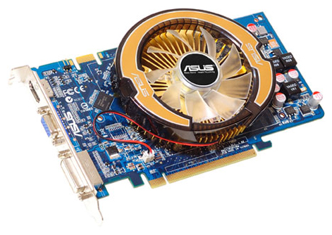   Asus GeForce 9600 GT 600 Mhz PCI-E 2.0 512Mb 1800 Mhz 256 bit DVI HDMI HDCP (EN9600GT/DI/512MD3)  1