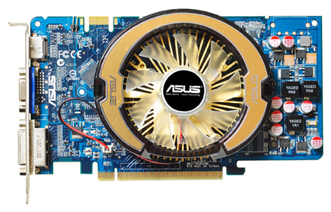   Asus GeForce 9600 GT 600 Mhz PCI-E 2.0 512Mb 1800 Mhz 256 bit DVI HDMI HDCP (EN9600GT/DI/512MD3)  2