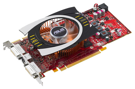   Asus Radeon HD 4770 750 Mhz PCI-E 2.0 512 Mb 3200 Mhz 128 bit 2xDVI TV HDCP YPrPb (EAH4770/HTDI/512MD5)  2