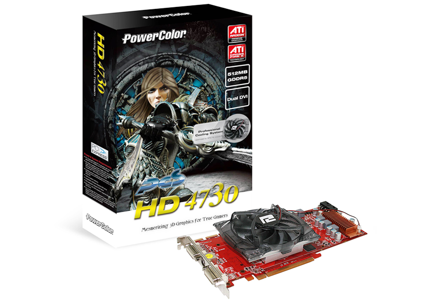   PowerColor PCS HD4730 512MB GDDR5 (AX4730 512MD5-P)  2