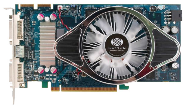   Sapphire Radeon HD 4830 575 Mhz PCI-E 2.0 512 Mb 1800 Mhz 256 bit 2xDVI TV HDCP YPrPb (11147-06-10R)  1