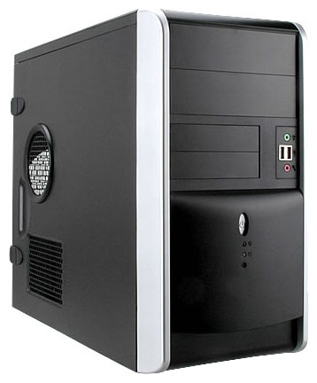   Inwin EMR007 350W Black/silver (EMR-007/350W/BS)  1