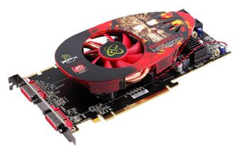  XFX Radeon HD 4870 750 Mhz PCI-E 2.0 1024 Mb 3600 Mhz 256 bit 2xDVI HDCP HD-487A-ZWFL  #1