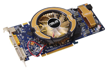  Asus GeForce 9800 GT 650 Mhz PCI-E 2.0 512 Mb 1940 Mhz 256 bit 2xDVI TV HDCP YPrPb Cool EN9800GT TOP/HTDP/512MD3  #1