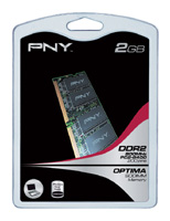   PNY Sodimm DDR2 800MHz (PC2-6400) 2GB