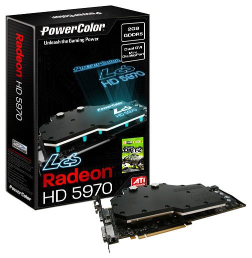  PowerColor LCS HD5970 2GB GDDD5