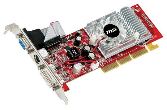  MSI GeForce 6200 350 Mhz AGP 512 Mb 667 Mhz 64 bit DVI TV NX6200AX-TD512  #1