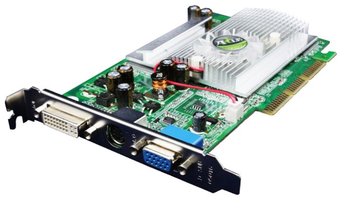  Axle GeForce FX 5500 250 Mhz AGP 128 Mb 220 Mhz 128 bit DVI TV