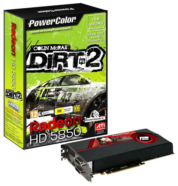  PowerColor HD5850 1GB GDDD5 (DIRT2 Edition)