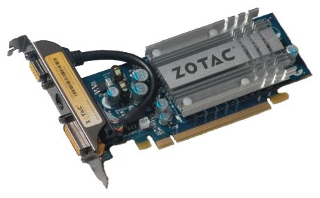  Zotac GeForce 7200 GS 450 Mhz PCI-E 256 Mb 533 Mhz 64 bit DVI TVHDCP