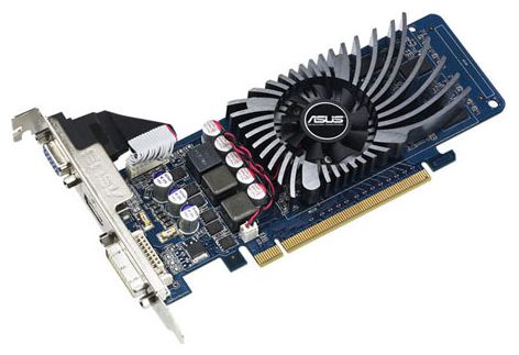  Asus GeForce GT 220 625 Mhz PCI-E 2.0 1024 Mb 1580 Mhz 128 bit DVI HDMI HDCP Cool ENGT220/DI/1GD3(LP)  #1