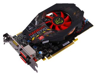  XFX Radeon HD 5770 850 Mhz PCI-E 2.1 1024 Mb 4800 Mhz 128 bit 2xDVI HDMI HDCP Cool HD-577X-ZNFA  #1