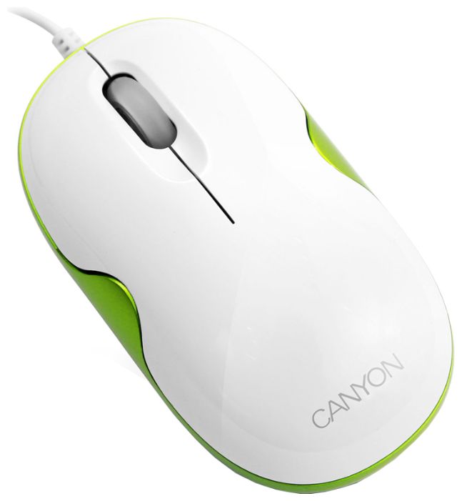  Canyon CNR-MSD03G White-Green USB+PS/2