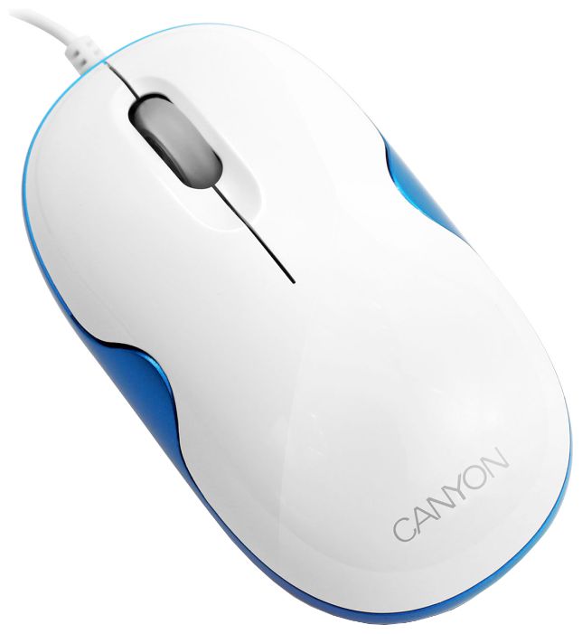  Canyon CNR-MSD03BL White-Blue USB+PS/2