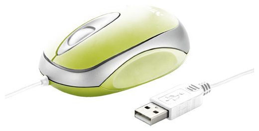  Trust Centa Mini Mouse Lime USB