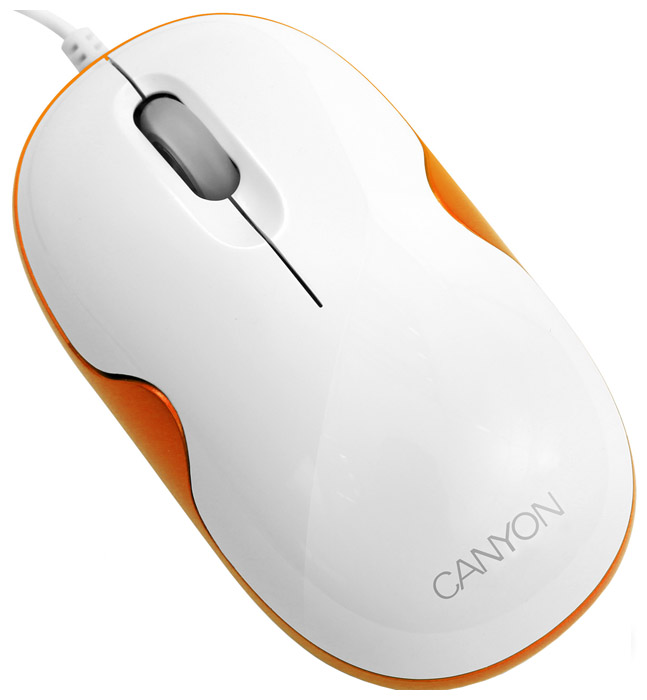  Canyon CNR-MSL8O White-Orange USB+PS/2