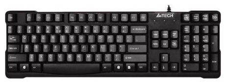  A4 Tech KB-750 Black USB KB-750-U  #1