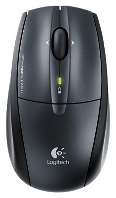  Logitech RX720 Cordless Laser Mouse Black USB