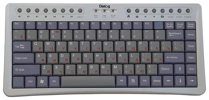  Dialog KP-101UH Grey USB  #1