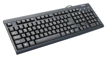  Gembird KB-8300-BL-R Black PS/2  #1