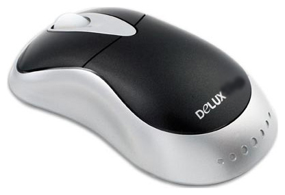  Delux DLM-325BP Black-Silver PS/2