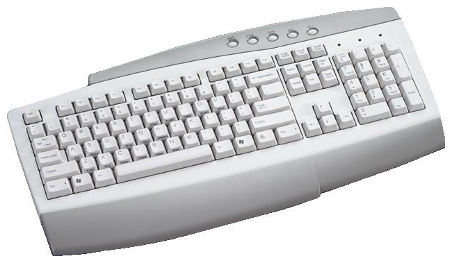  Chicony KB-0173PA White PS/2