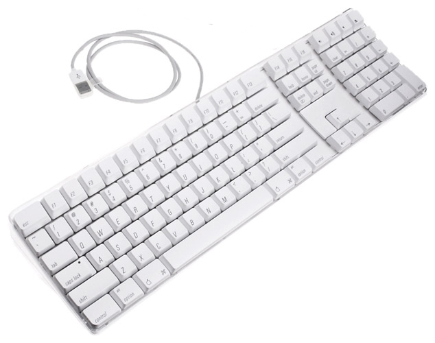  Apple M9034 Keyboard White USB M9034Z/A  #1