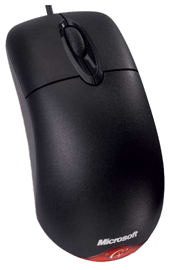  Microsoft Wheel Mouse Optical Black USB+PS/2