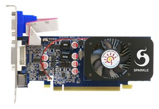  Sparkle GeForce GT 240 550 Mhz PCI-E 2.0 1024 Mb 1580 Mhz 128 bit DVI HDMI HDCP