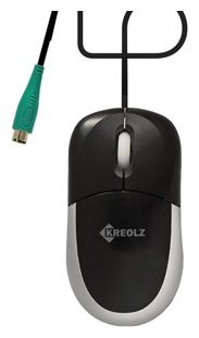  Kreolz MS859 Black-Silver PS/2