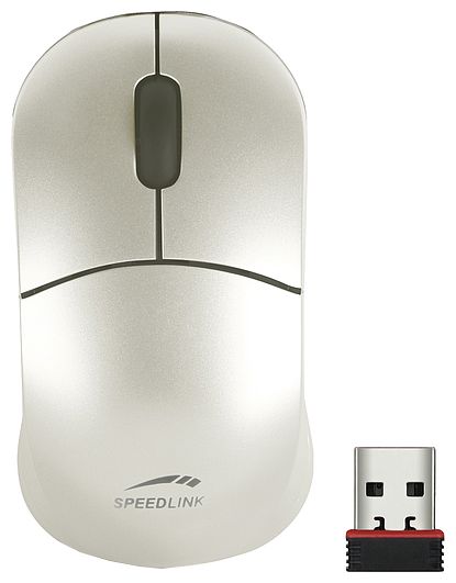  Speed-Link SNAPPY Wireless Mouse Nano SL-6152-PWT-01 pearl White USB