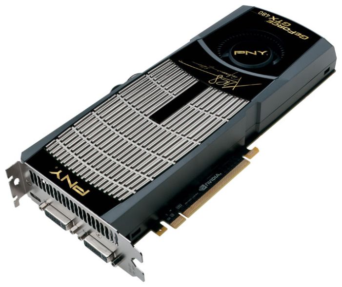  PNY GeForce GTX 480 700 Mhz PCI-E 2.0 1536 Mb 3696 Mhz 320 bit 2xDVI Mini-HDMI HDCP Cool GMGTX48N2H15ZPB  #1