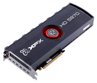  XFX Radeon HD 5970 850Mhz PCI-E 2.1 4096Mb 4800Mhz 512 bit HDCP