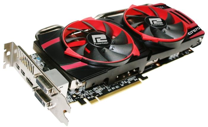  PowerColor Radeon HD 7870 1150Mhz PCI-E 3.0 2048Mb 5000Mhz 256 bit 2xDVI HDMI HDCP