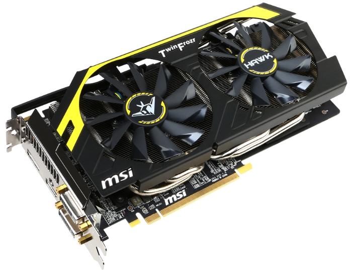  MSI Radeon R9 270X 1100Mhz PCI-E 3.0 2048Mb 5600Mhz 256 bit 2xDVI HDMI HDCP